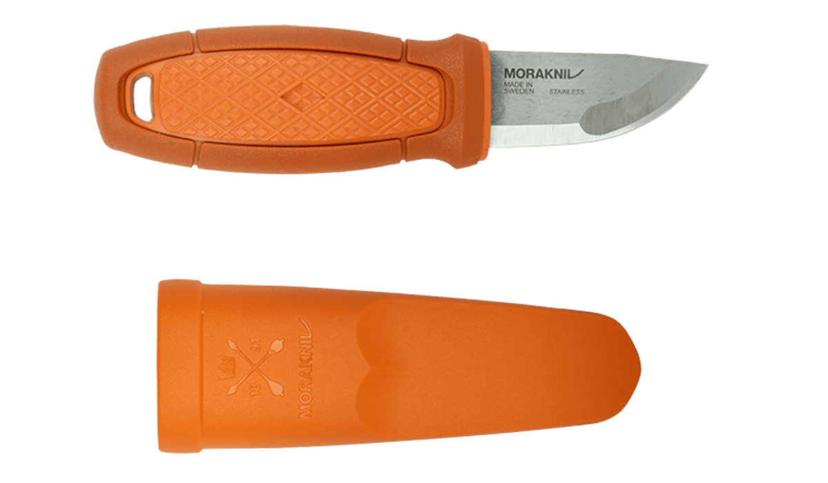 Morakniv® Eldris kés - rozsdamentes acél - égetett narancs (ID 13501