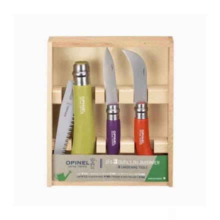 Opinel 3 részes kerti kés készlet 