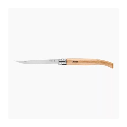 Opinel No.15 Effilé Slim Bükkfa markolatú bicska