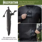 Maxpedition Platy Pocket -zsebrendszerező - Fekete
