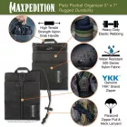 Maxpedition Platy Pocket -zsebrendszerező - Zöld- Nagy változat