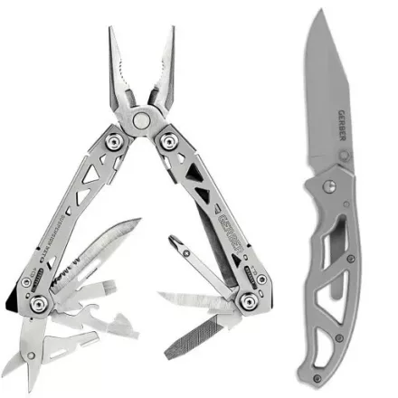 GERBER Suspension NXT Kombinált szerszám + GERBER Paraframe 4L zsebkés