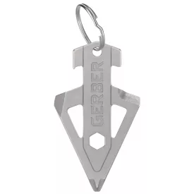   GERBER Broadhead kulcstartóra rögzíthető mini szerszám, ezüst