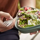 Light My Fire Spork'n Straw Kit Titanium evőeszköz készlet