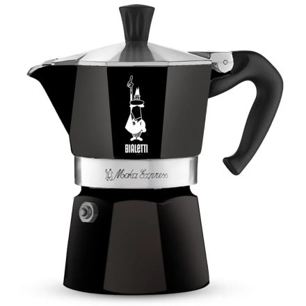 Bialetti Moka Express kotyogós kávéfőző - 1 adagos  fekete
