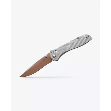 Benchmade Seven Ten - Gray Aluminum - Recurve 