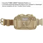 Maxpedition  JANUS™ Extension Pocket - Fekete