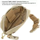 Maxpedition  JANUS™ Extension Pocket - Fekete