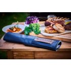 DICK Red Spirit késkészlet, 4 késsel, csipesszel, bőr késtartó táskában