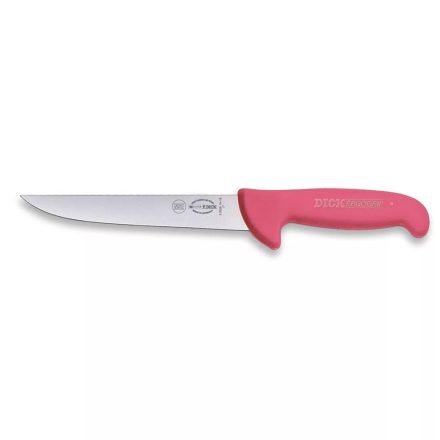 DICK ErgoGrip szúrókés (18 cm) egyenes, széles, pink