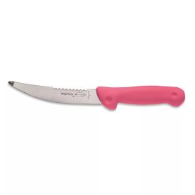 DICK ErgoGrip zsigerelő kés (15 cm) merev, ívelt, pink