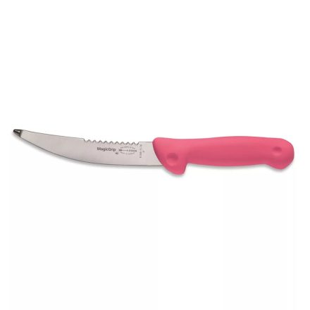 DICK ErgoGrip zsigerelő kés (15 cm) merev, ívelt, pink