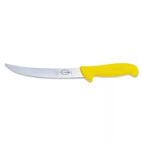   DICK ErgoGrip henteskés (21 cm) merev, ívelt, vékony, sárga