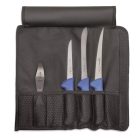 DICK ErgoGrip horgász késkészlet, 5 részes, kék