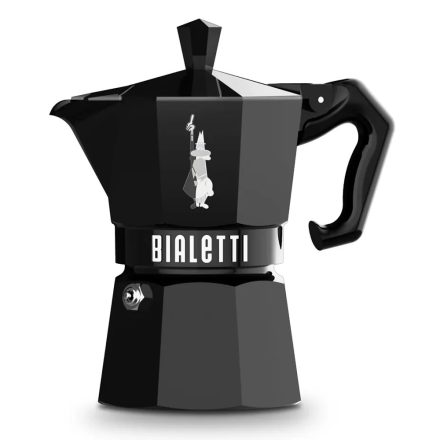 Bialetti Moka Exclusive Fekete - 3 adagos