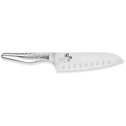 KAI Seki Magoroku Shoso "csipkézett" pengéjű Santoku szakácskés 16,5 cm