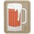 Maxpedition Beer Mug Patch -Arid