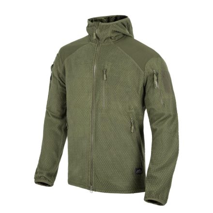 Helikon - Tex ALPHA HOODIE kabát  - Grid Fleece