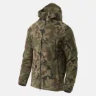 Helikon-Tex Patriot kabát Mk 2 - Hybrid Fleece - Pl woodland 