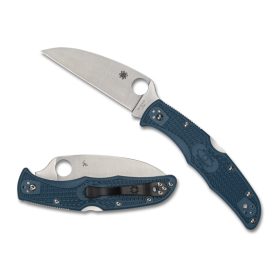 Spyderco Endura 4 Lightweight Blue Wharncliffe K390