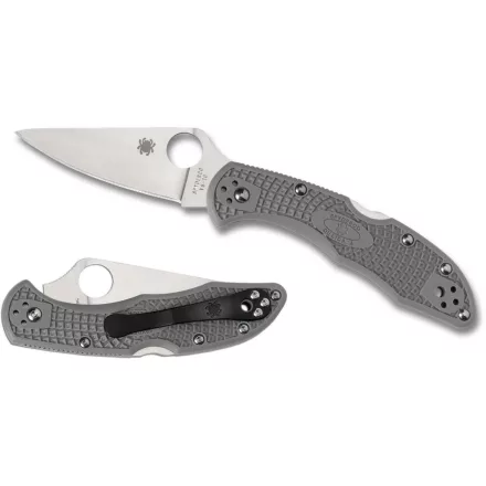 Spyderco Delica 4 Fran Flat Ground - Gray