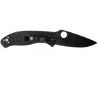 Spyderco Tenacious Black FRN Black Blade