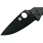 Spyderco Tenacious Black FRN Black Blade