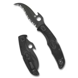 Spyderco Matriarch 2 Emerson Opener - Fekete - zsebkés 