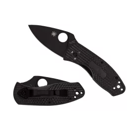 Spyderco Ambitious Lightweight Fekete zsebkés 