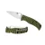 Spyderco Caribbean G-10 Black/Yellow Sheepfoot 