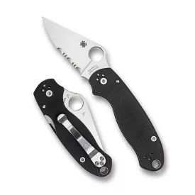 Spyderco Para 3 G-10 Black 