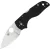 Spyderco Lil' Native Black G10 MID Black Lock