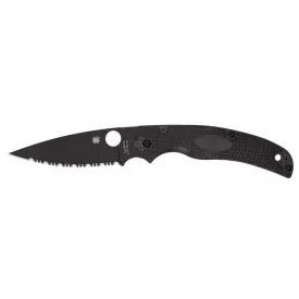 Spyderco Native Chief FRN Black Blade Serrated