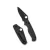 Spyderco Buttonup Carbon Fiber zsebkés - Fekete