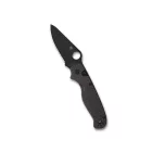 Spyderco Buttonup Carbon Fiber zsebkés - Fekete
