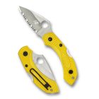 Spyderco Dragonfly 2 Salt FRN Yellow Serrated 