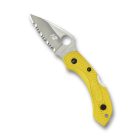 Spyderco Dragonfly 2 Salt FRN Yellow Serrated 