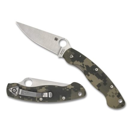 Spyderco Military Model G10 Digital Camo