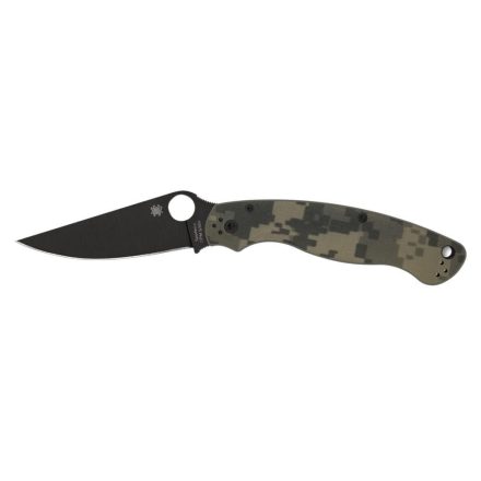 Spyderco Military 2 G-10  Camo Black Blade 