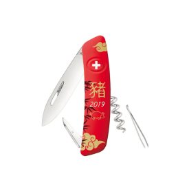 Swiza D01 CHINESE NEW YEAR 2019, piros-zsebkés