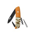 Swiza D01 AB HALLOWEEN, narancssárga/múmia (KNI.0013.H006)-zsebkés