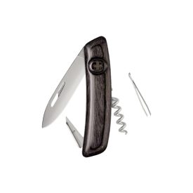 Swiza D01 AM, laminált fekete (KNI.0016.6510)-zsebkés