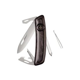 Swiza D04 AM laminált fekete (KNI.0046.6510)-zsebkés