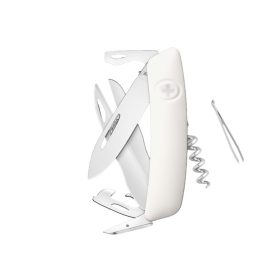 Swiza D07 SCISSORS, fehér (KNI.0110.1020)-zsebkés