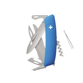 Swiza D07R AM SCISSORS, kék (KNR.0116.1030)-zsebkés