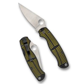 Spyderco Para Military 2 Salt G-10 Yellow Magnacut 