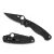 Spyderco Para Military 2 Salt Black G-10 CPM Magnacut Black Blade zsebkés 