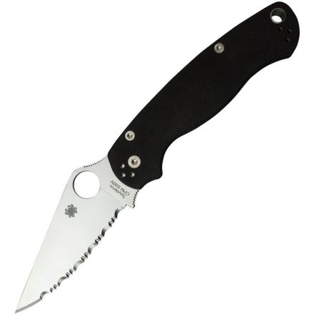 Spyderco Para Military 2 G-10 Black - Spyder edge