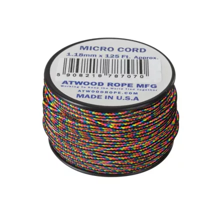 MICRO CORD (125FT) - DARK STRIPES