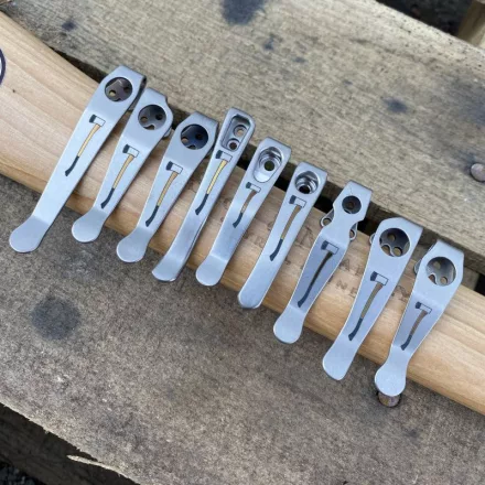 Lynch Stone Axe Clips 2 - Microtech MSI Standard